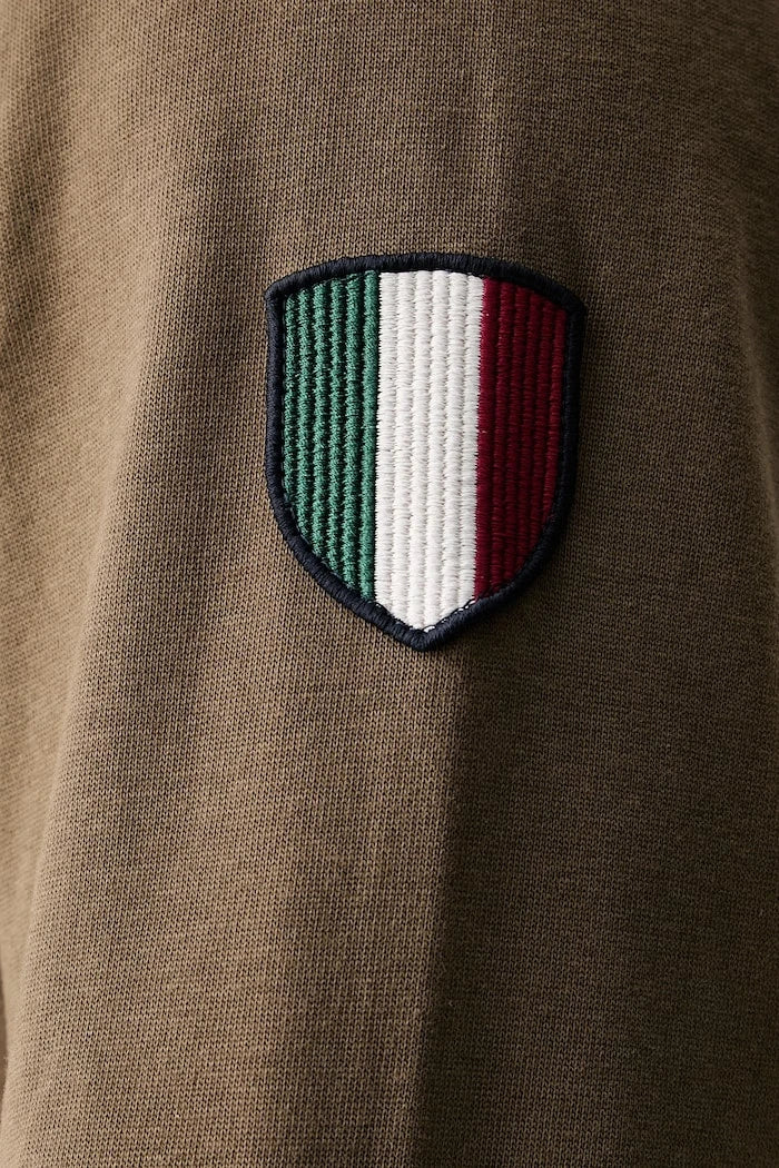 Aeronautica Militare Erkek Pamuk Uzun Kollu Bluz