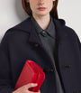 MAX&Co. Blue Wool-Blend Duffle Coat