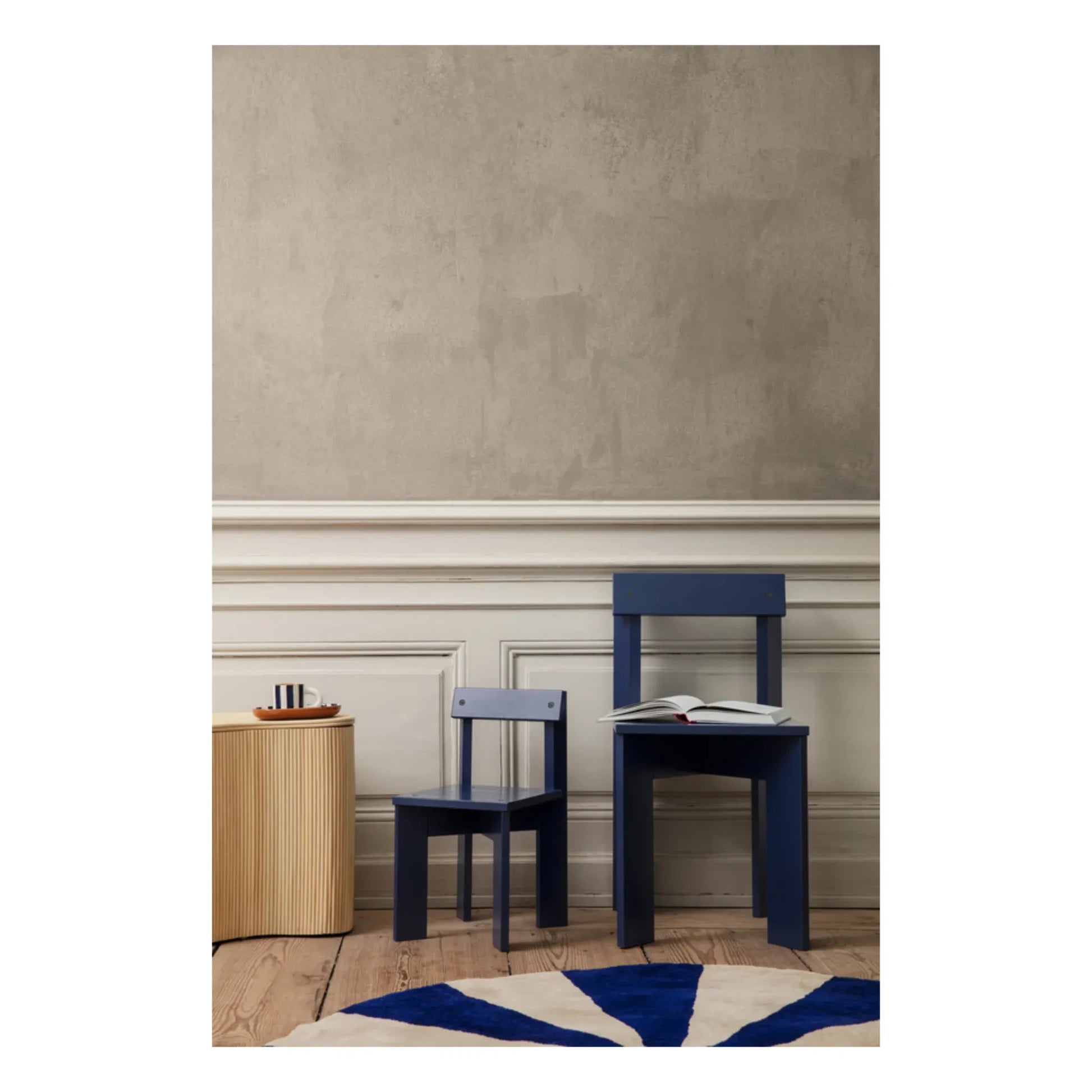 Ferm Living Kids - Arch Tufted Rug | Blue