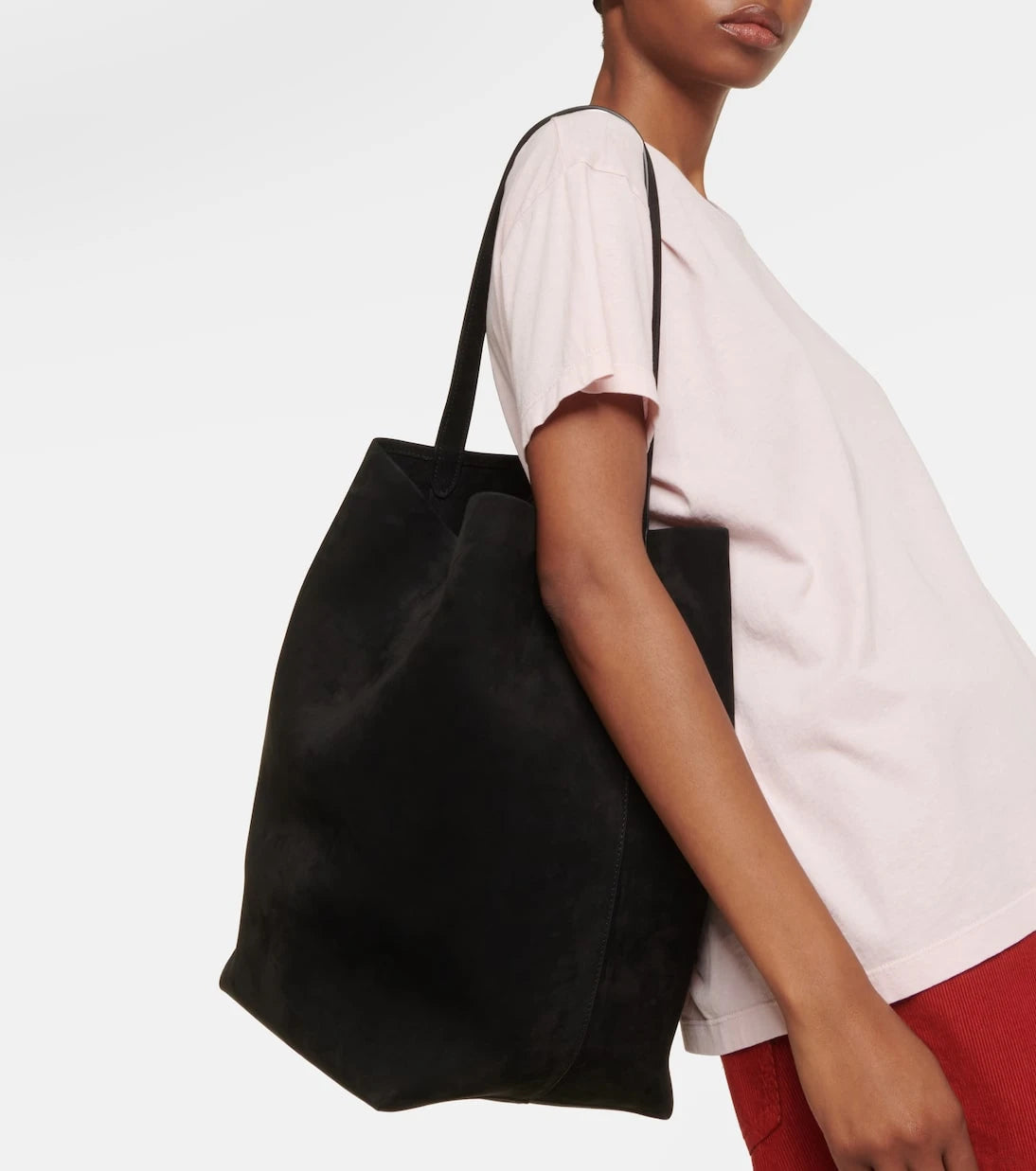 The Row - N/S Park Large leather tote bag