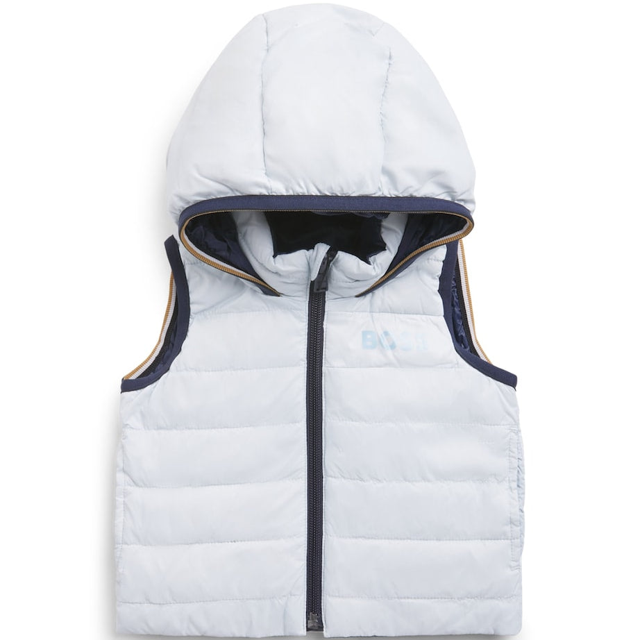 BOSS Kidswear Reversible Puffer Gilet (3-18 Months)
