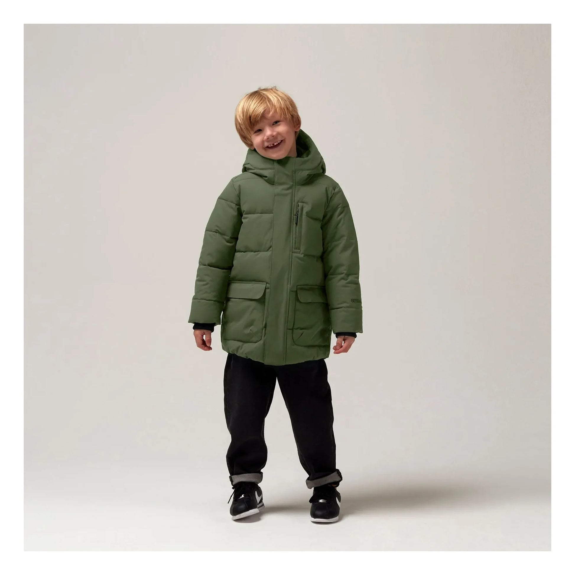 Gosoaky - Tiger Eye waterproof jacket | Khaki