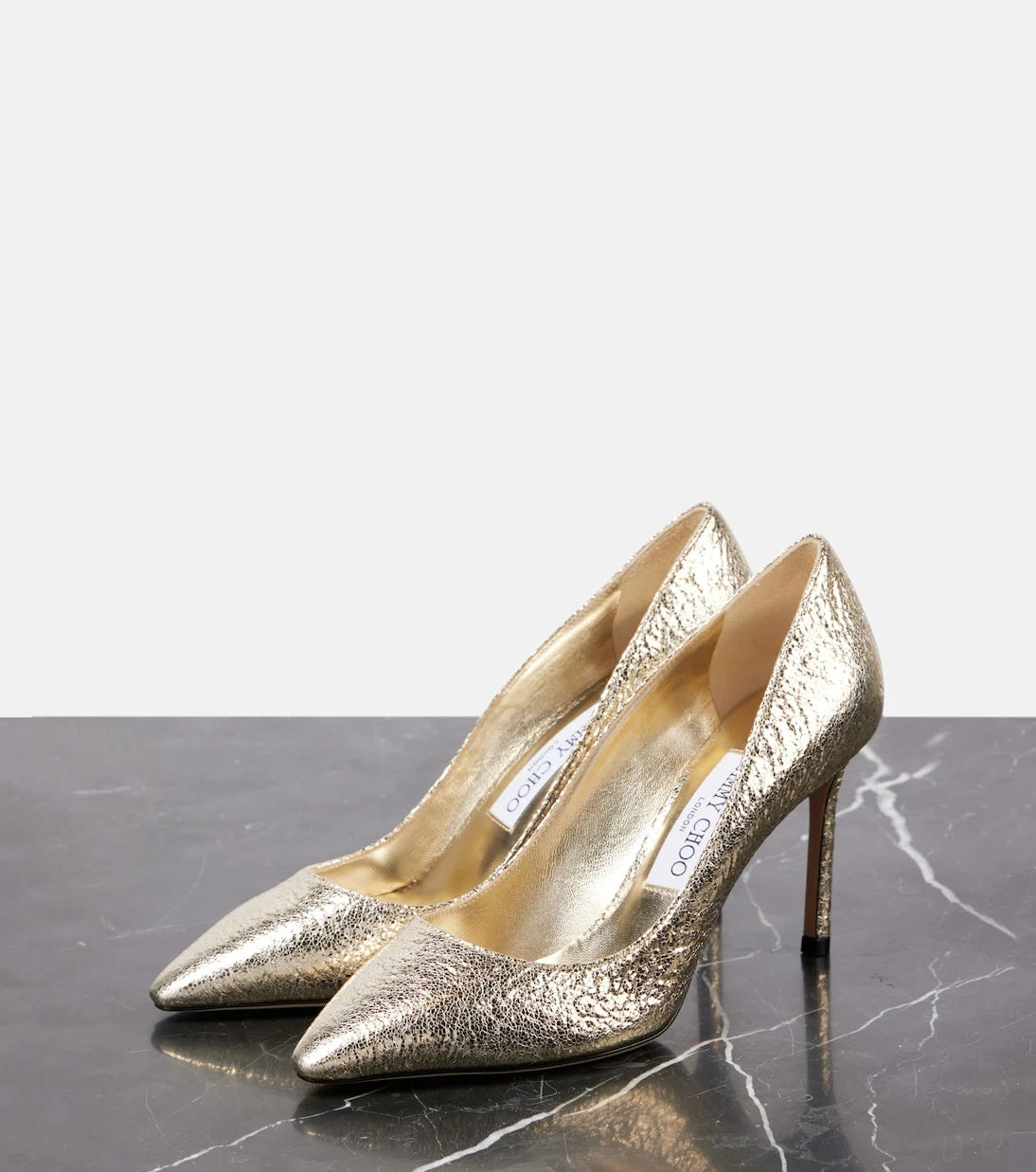 Jimmy Choo - Romy 85 faux leather pumps