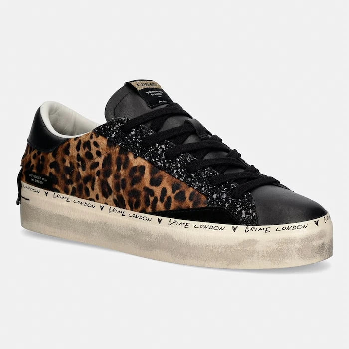 Crime London DISTRESSED PLATFORM маратонки дамски от кожа