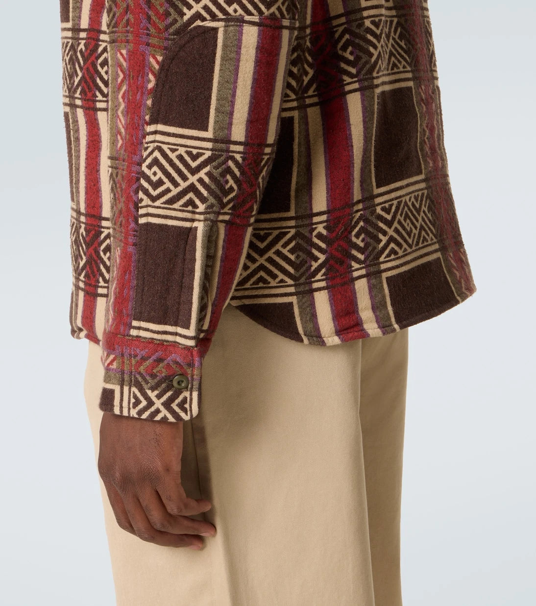 RRL - Cotton jacquard overshirt