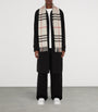 Burberry Beige Cashmere Check Scarf