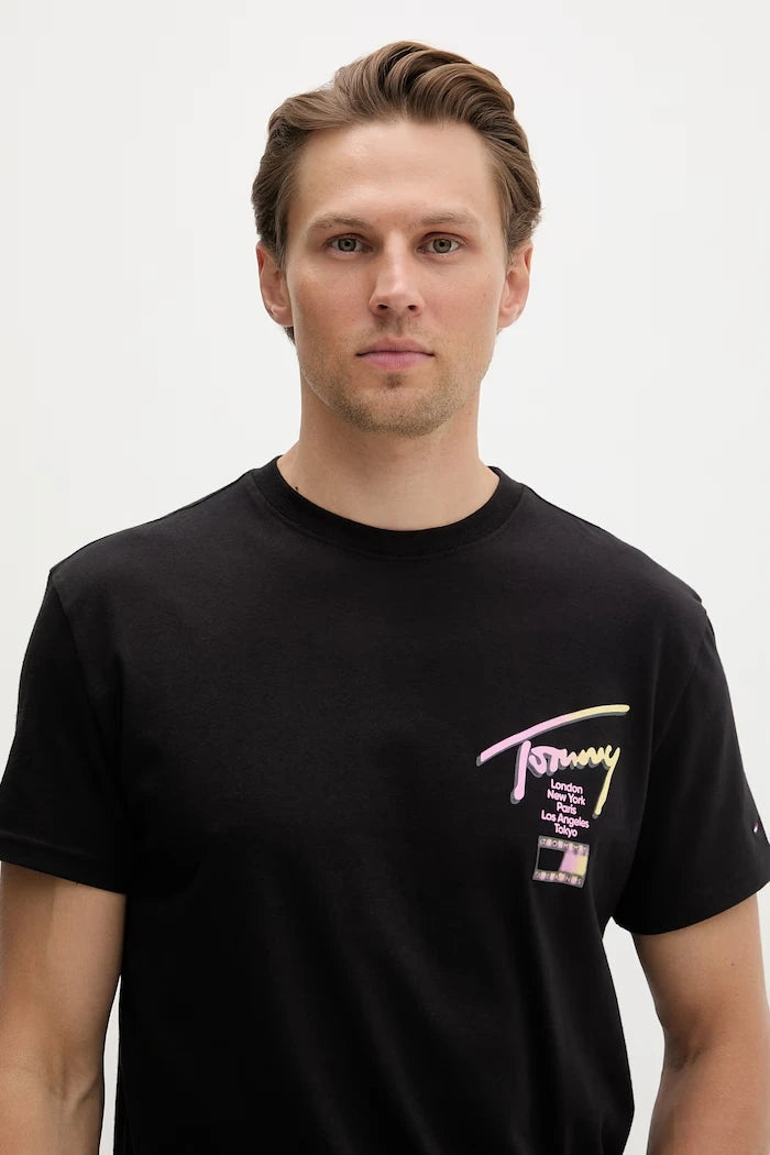 Tommy Jeans тениска мъжка от памук