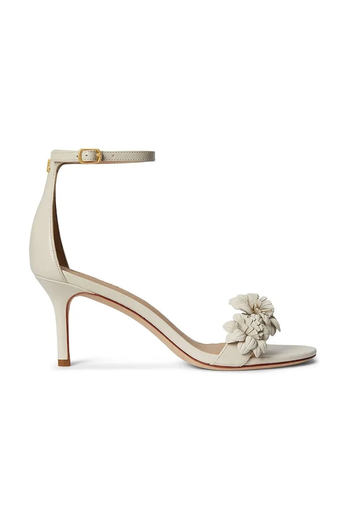 Lauren Ralph Lauren Topuklu Deri Sandalet Allie M Flwr