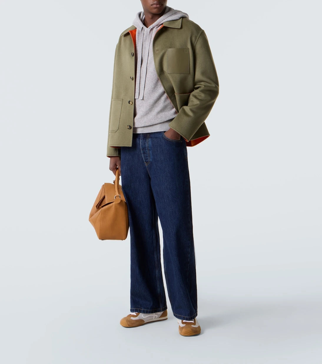 Loewe - Anagram wool and cashmere jacket
