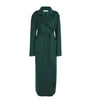 Wolk Morais Green Cashmere On Set Wrap Coat