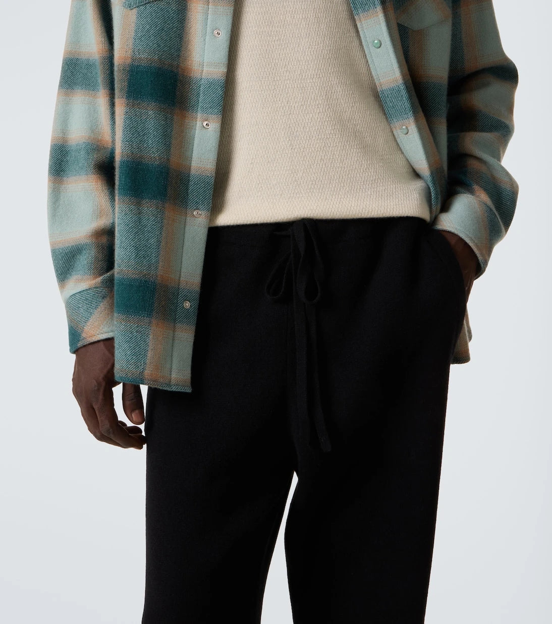 God's True Cashmere - Knitted cashmere straight pants