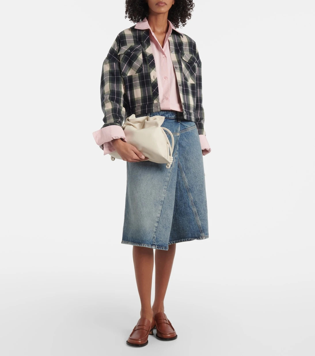 Loewe - Flamenco Medium leather clutch