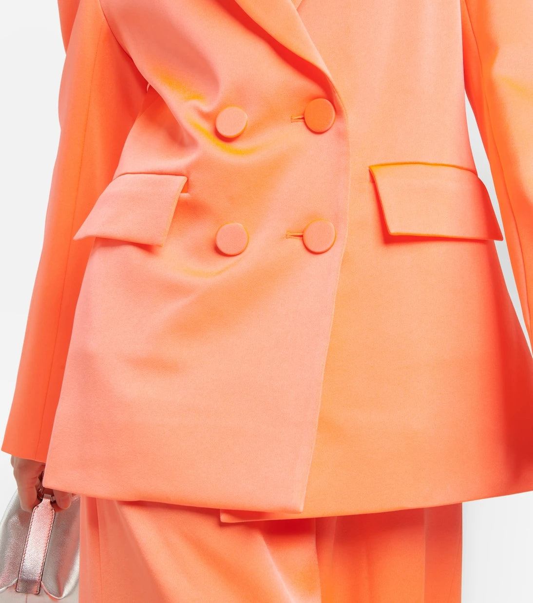 Alex Perry - Wells crêpe satin blazer