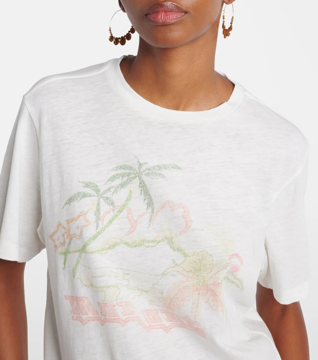 Marant Etoile - Zewel printed cotton T-shirt