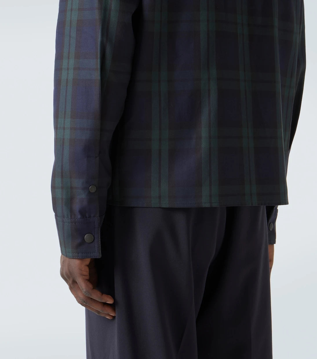 Moncler - Checked cotton jacket