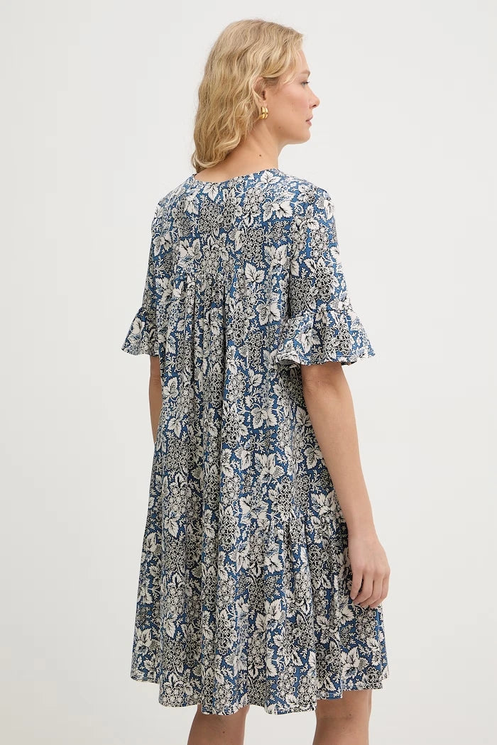 Pamuklu elbise Weekend Max Mara FUOCO