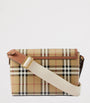 Burberry Brown Check Note Cross-Body Bag