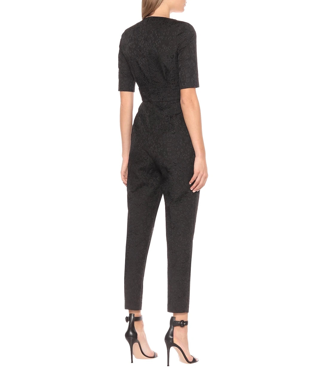 Stella McCartney - Leopard-jacquard jumpsuit