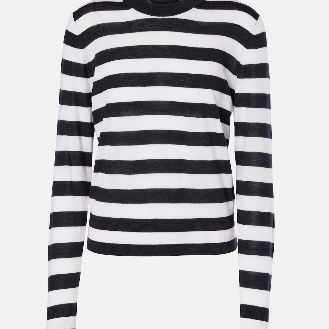 Nili Lotan - Meir striped wool and silk sweater