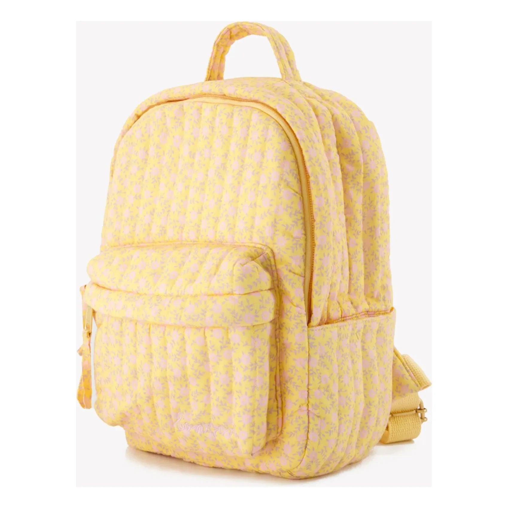 Bonton - PM Fleuri Backpack | Yellow