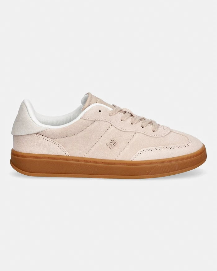 Tommy Hilfiger TH HERITAGE MONOGRAM SNEAKER Kadın Süet Spor Ayakkabı