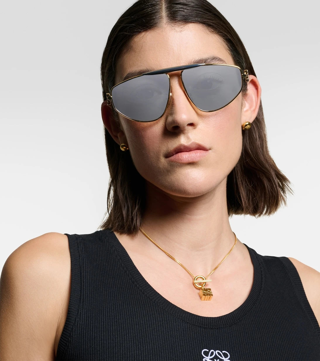 Loewe - Spoiler aviator sunglasses