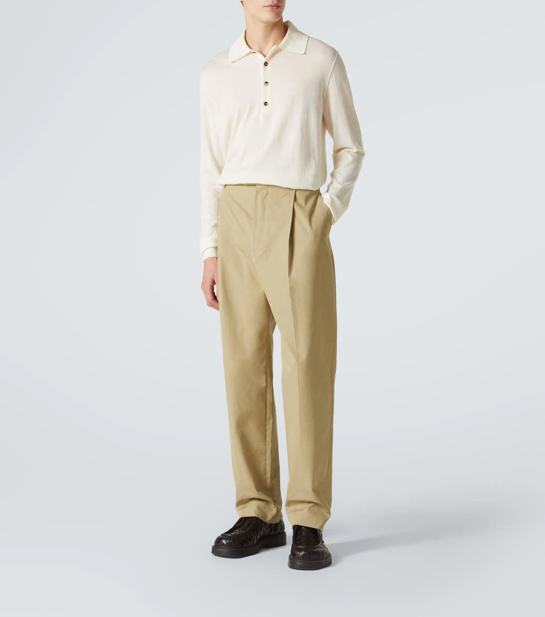 Bottega Veneta - Cashmere polo sweater