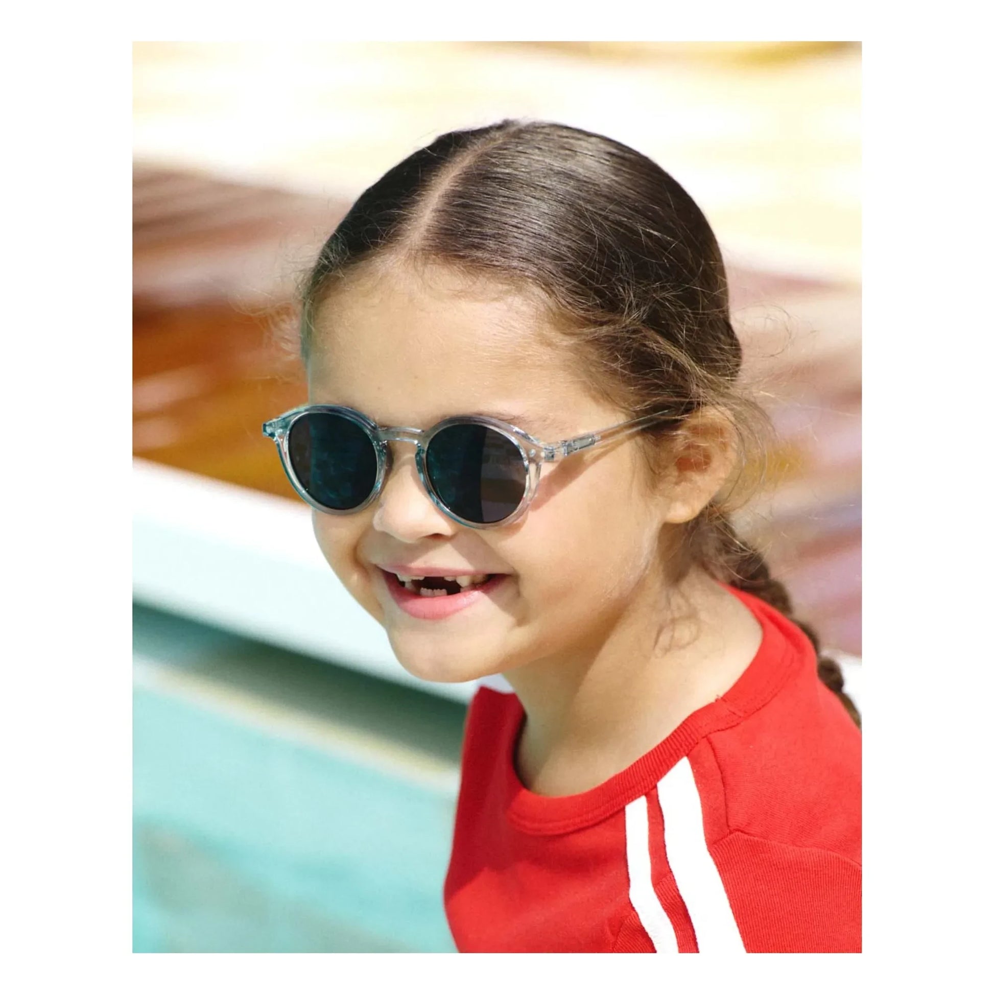 IZIPIZI - Sunglasses #D Junior | Grey blue