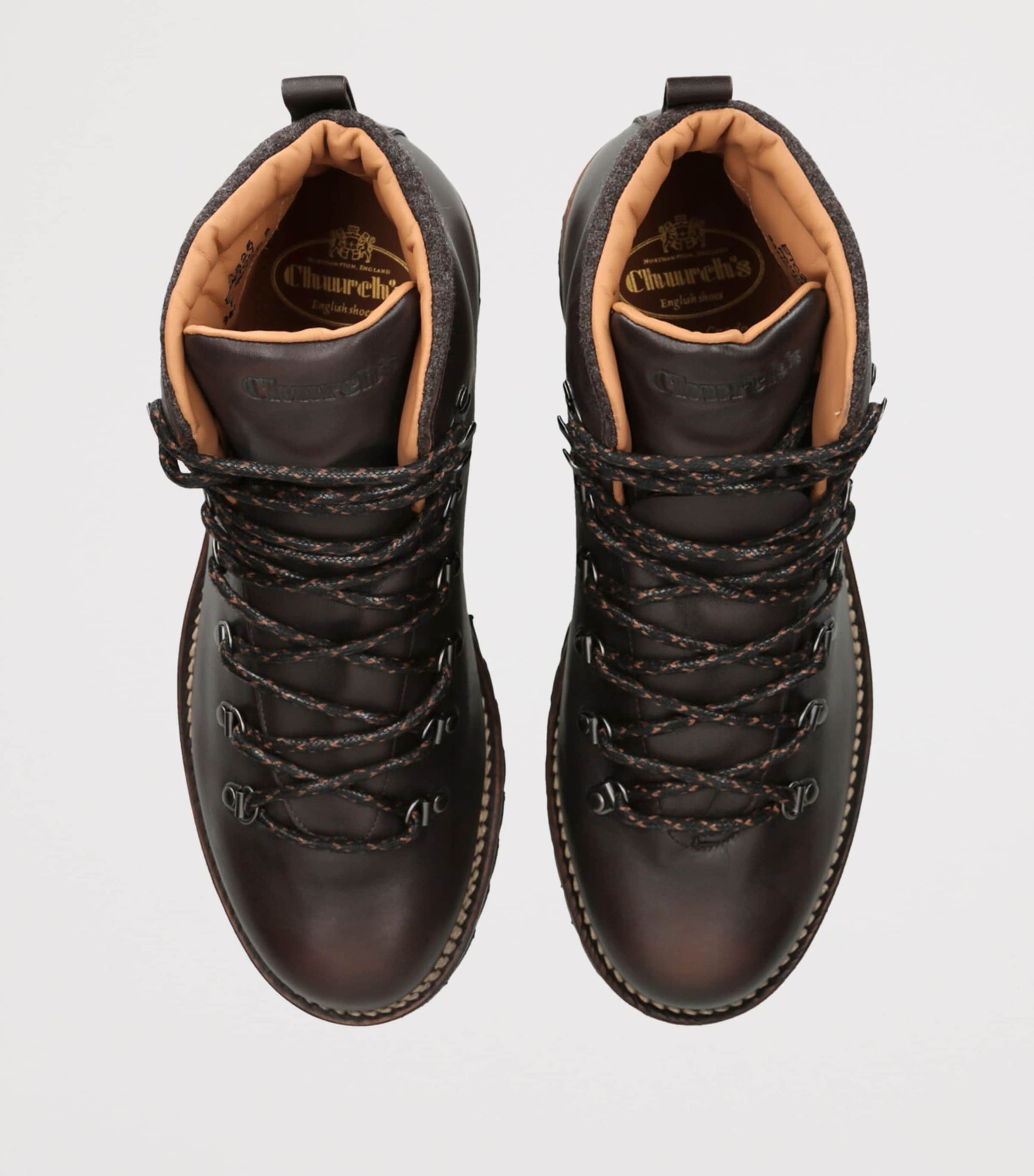 Leather Poulton Hiker Boots