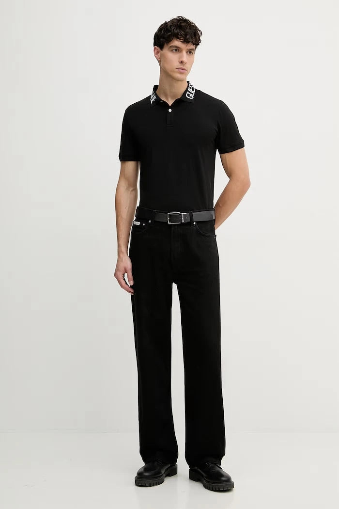 Guess Yakalı Erkek Pamuklu Elastanlı Tişört NOLAN
