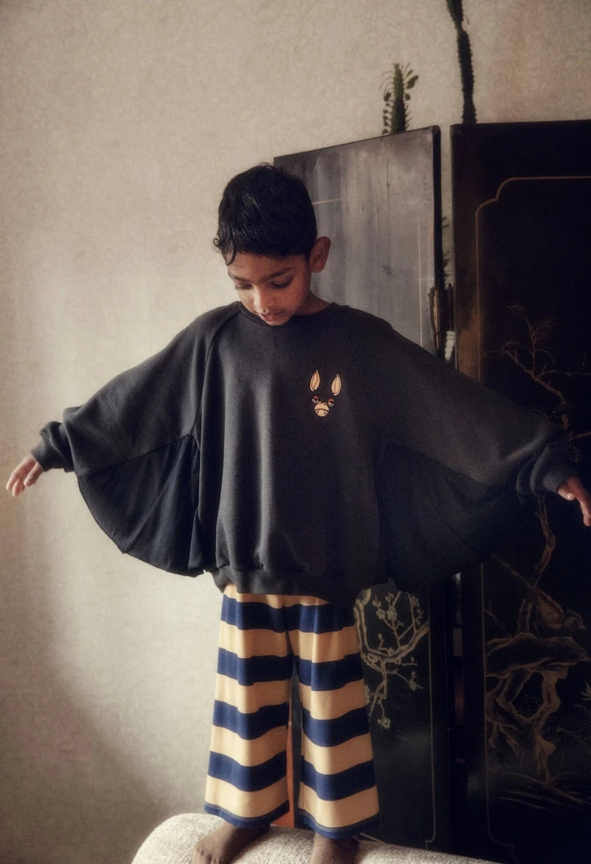 Mini Rodini - Embroidered cotton jersey sweatshirt