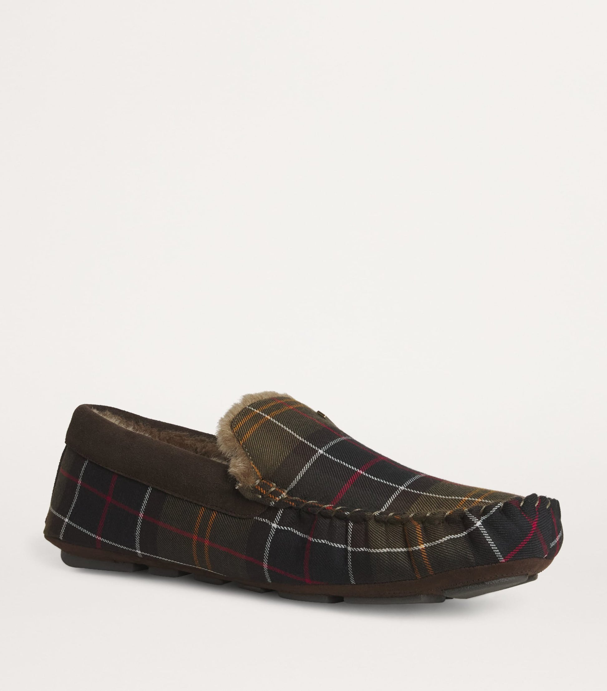 Recycled Tartan Monty Slippers