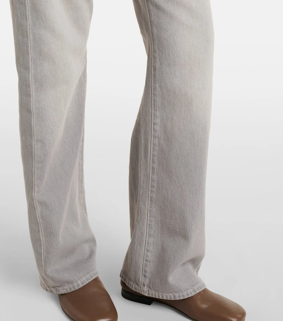 7 For All Mankind - Tess mid-rise straight jeans