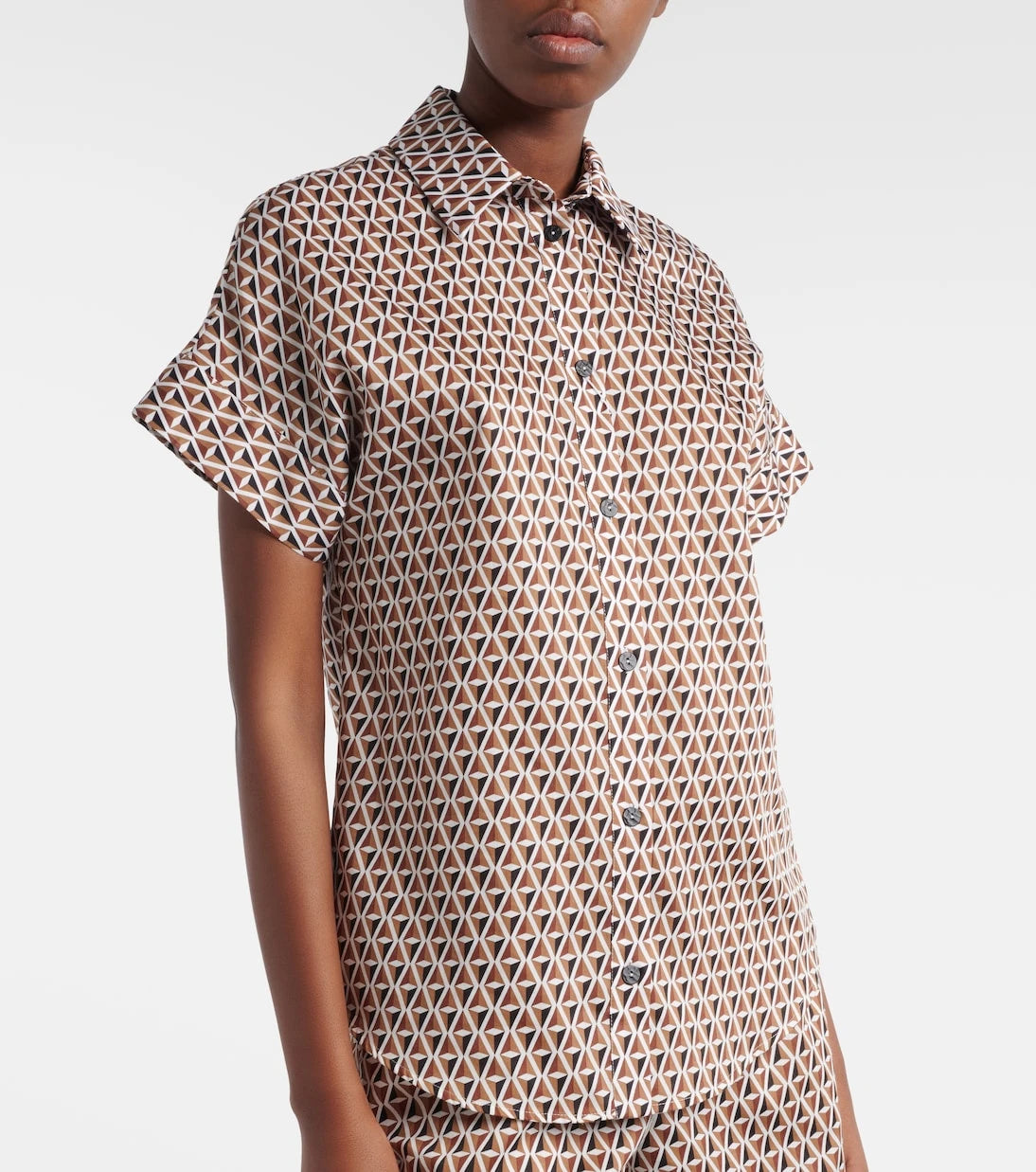 Max Mara - Crea printed cotton shirt