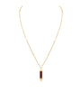 Yellow Gold and Snakewood Les Berlingots de Cartier Necklace