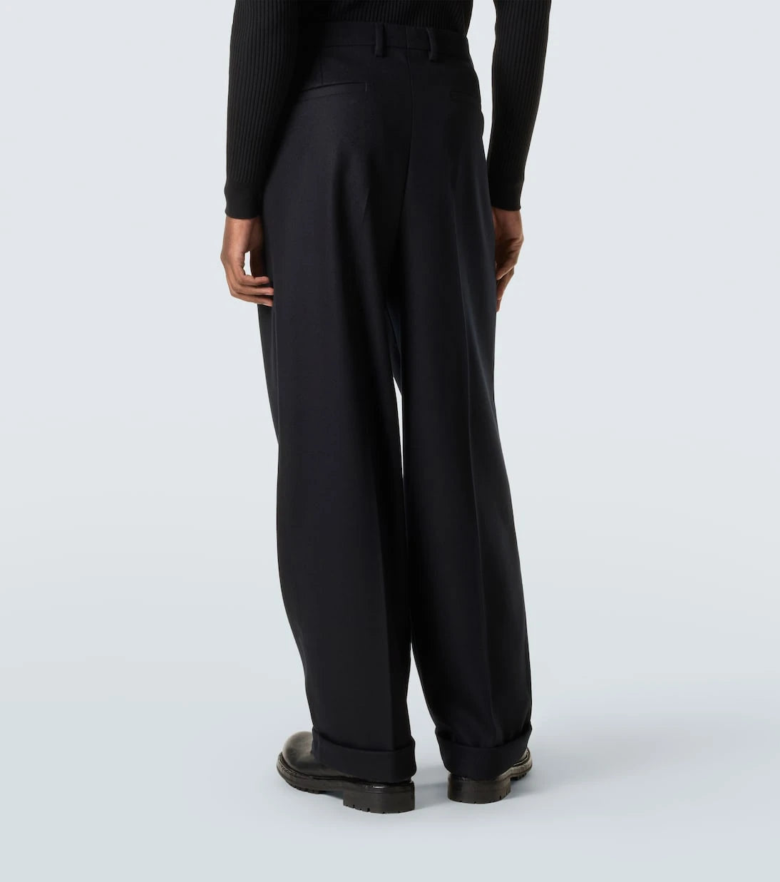 Dolce&Gabbana - Virgin wool wide-leg pants