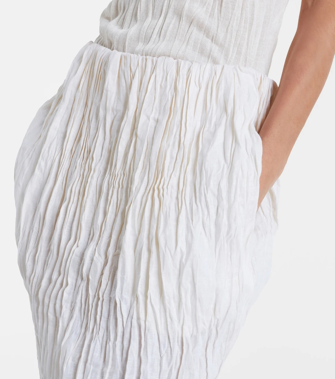Toteme - Linen pencil skirt