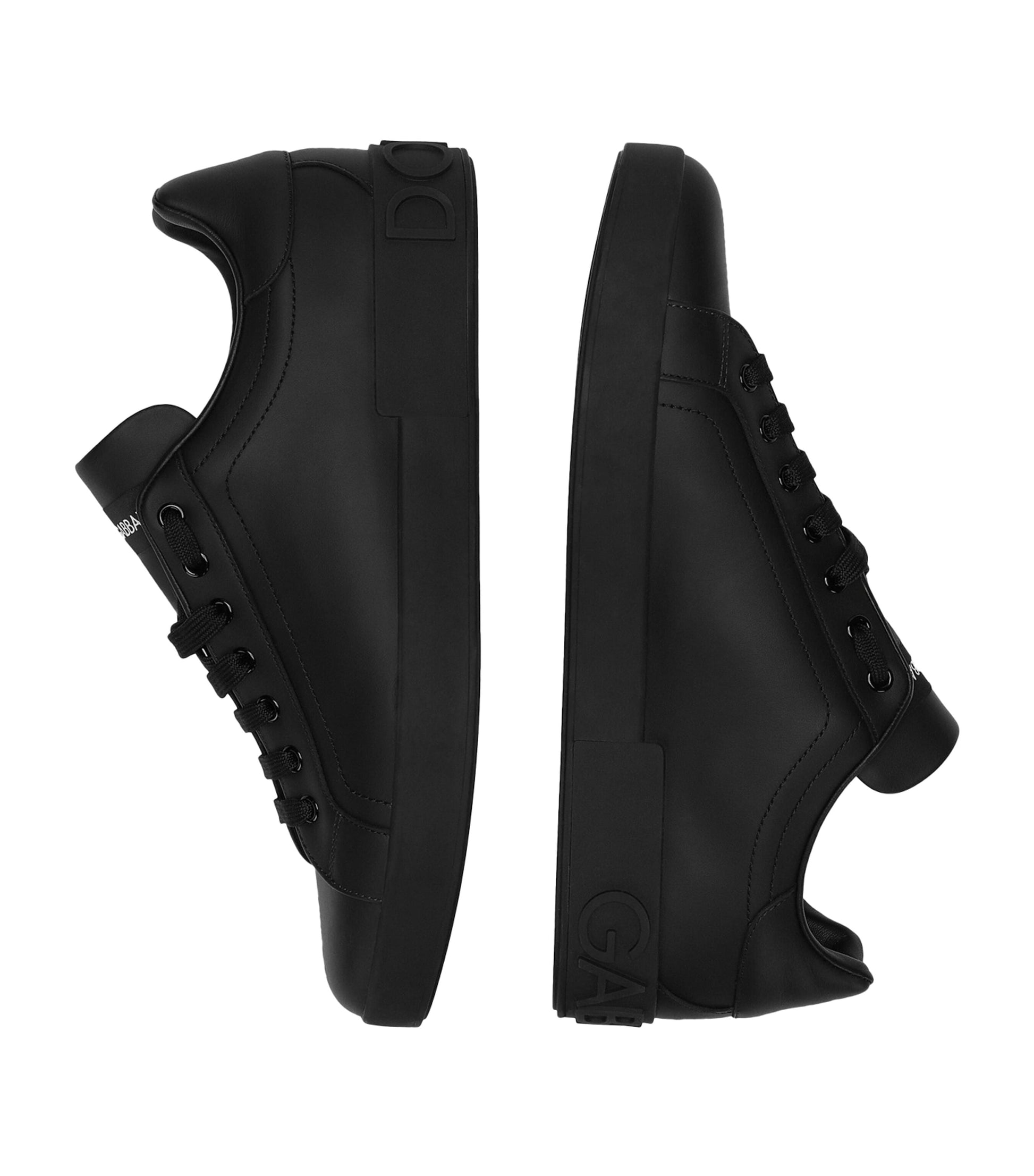 Dolce & Gabbana Leather Logo Sneakers