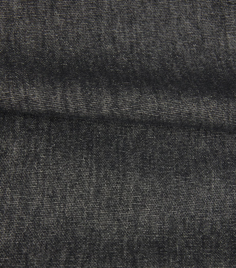 MAX&Co. Grey Jersey Flared Midi Skirt