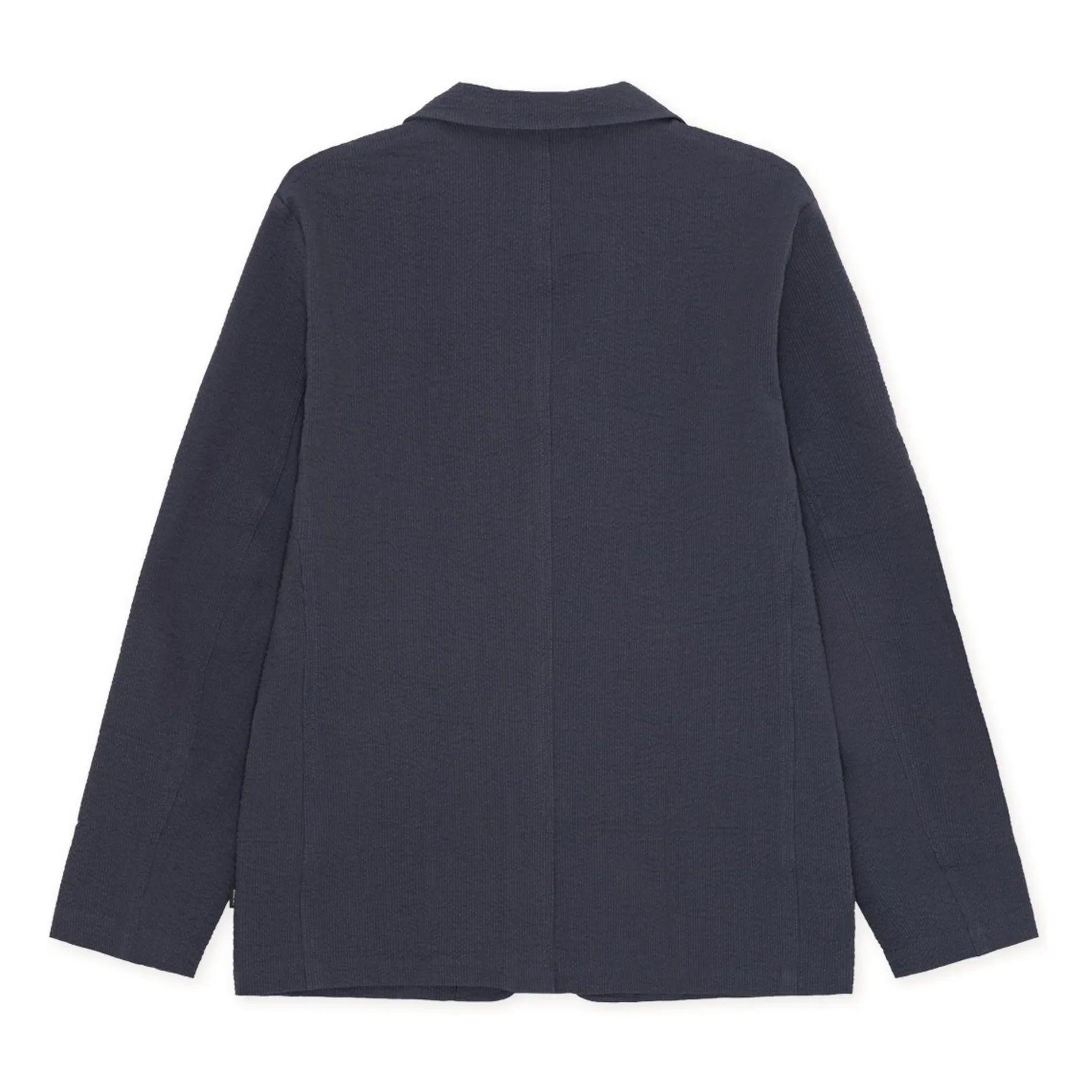 Les Deux - Seersucker blazer | Dark Blue