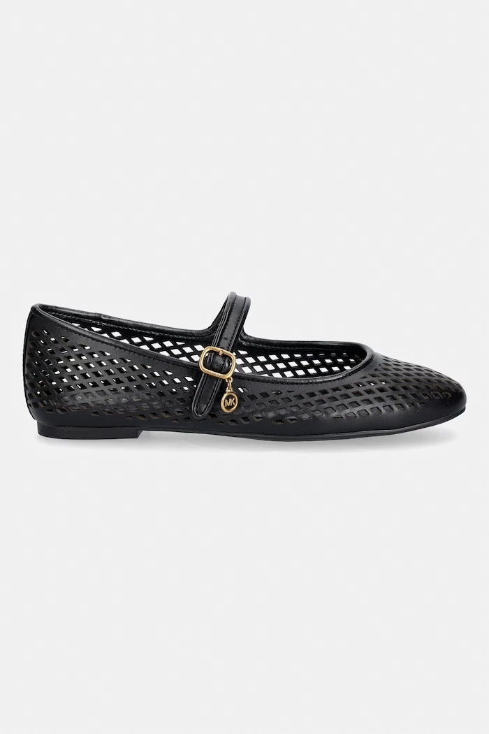 MICHAEL Michael Kors балеринки от кожа Nellie Flex Ballet