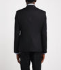 Emporio Armani Black Wool Single-Breasted Blazer