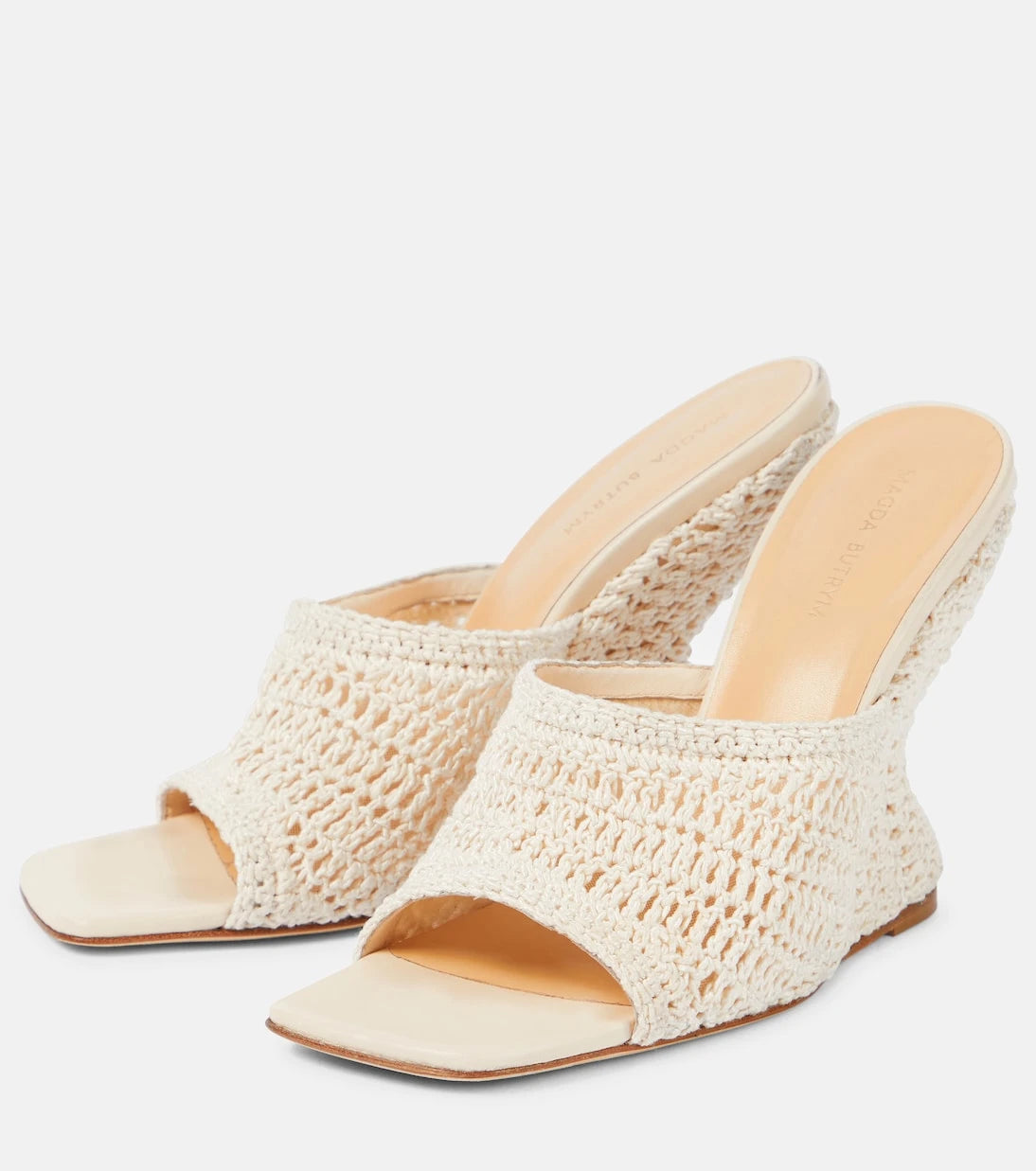 Magda Butrym - Crochet wedge sandals