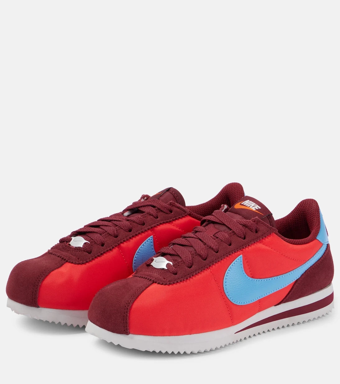 Nike - Cortez leather-trimmed sneakers
