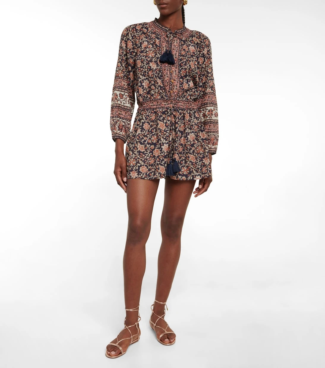 Veronica Beard - Mariah floral playsuit