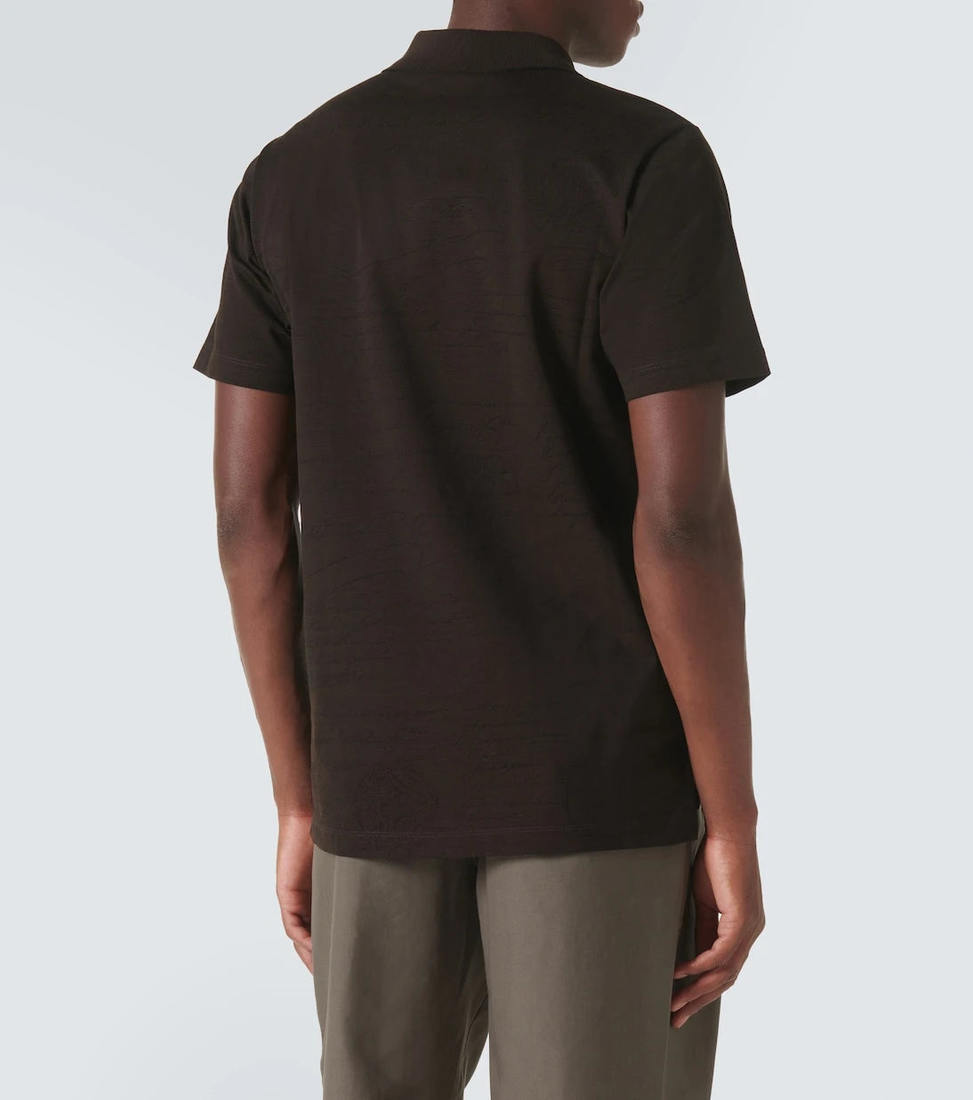 Berluti - Scritto cotton piqué polo shirt