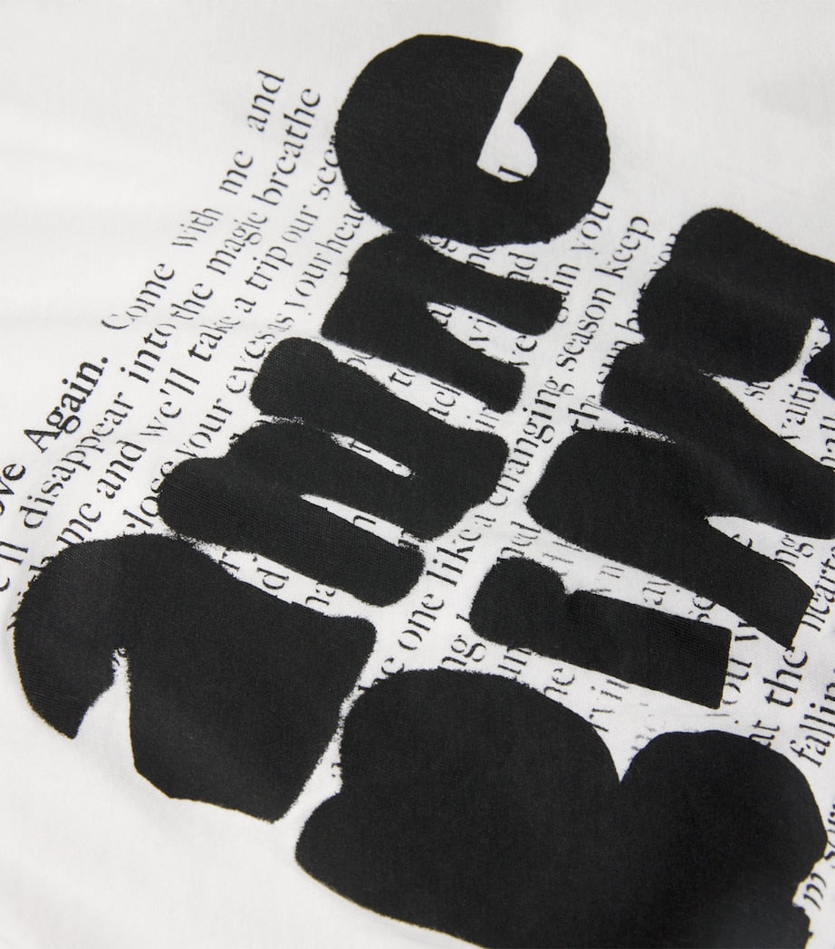 Ivory Logo Walker T-Shirt