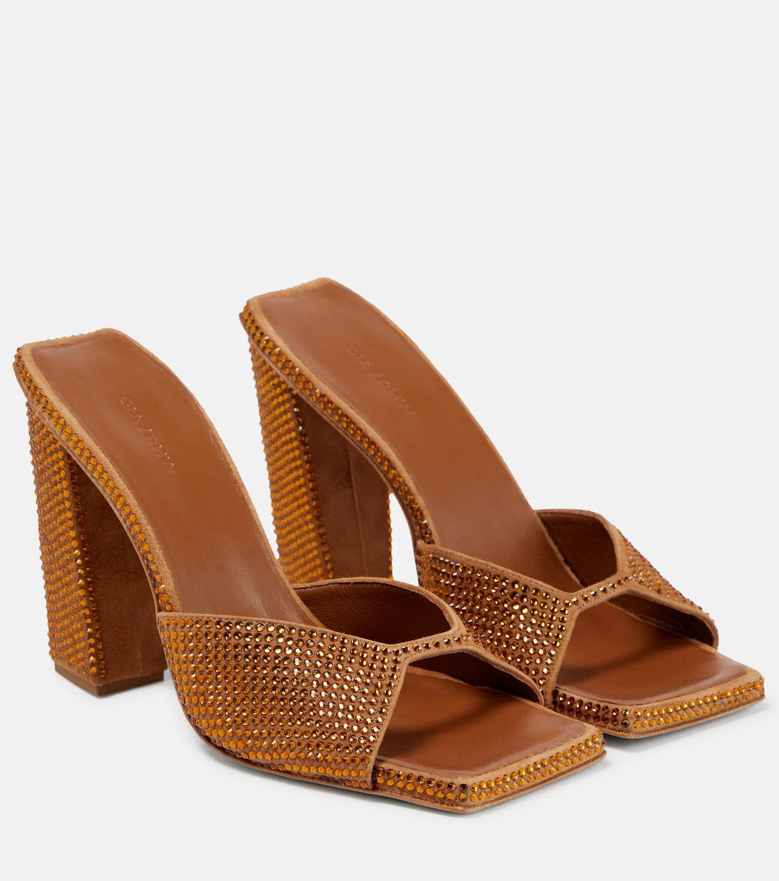 Gia Borghini - Rosie 14 crystal-embellished sandals