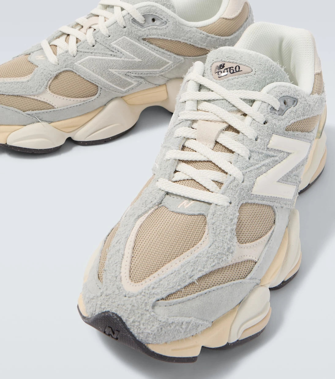 New Balance - 9060 suede-trimmed sneakers