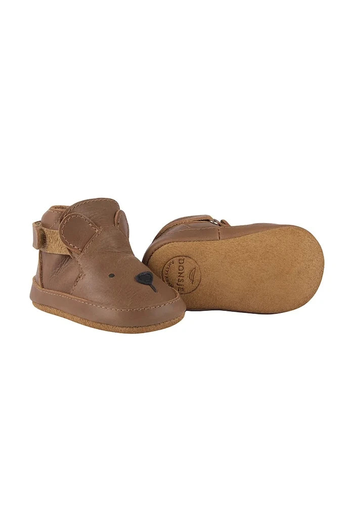 Бебешки кожени обувки Donsje Morris Sneakers Bear